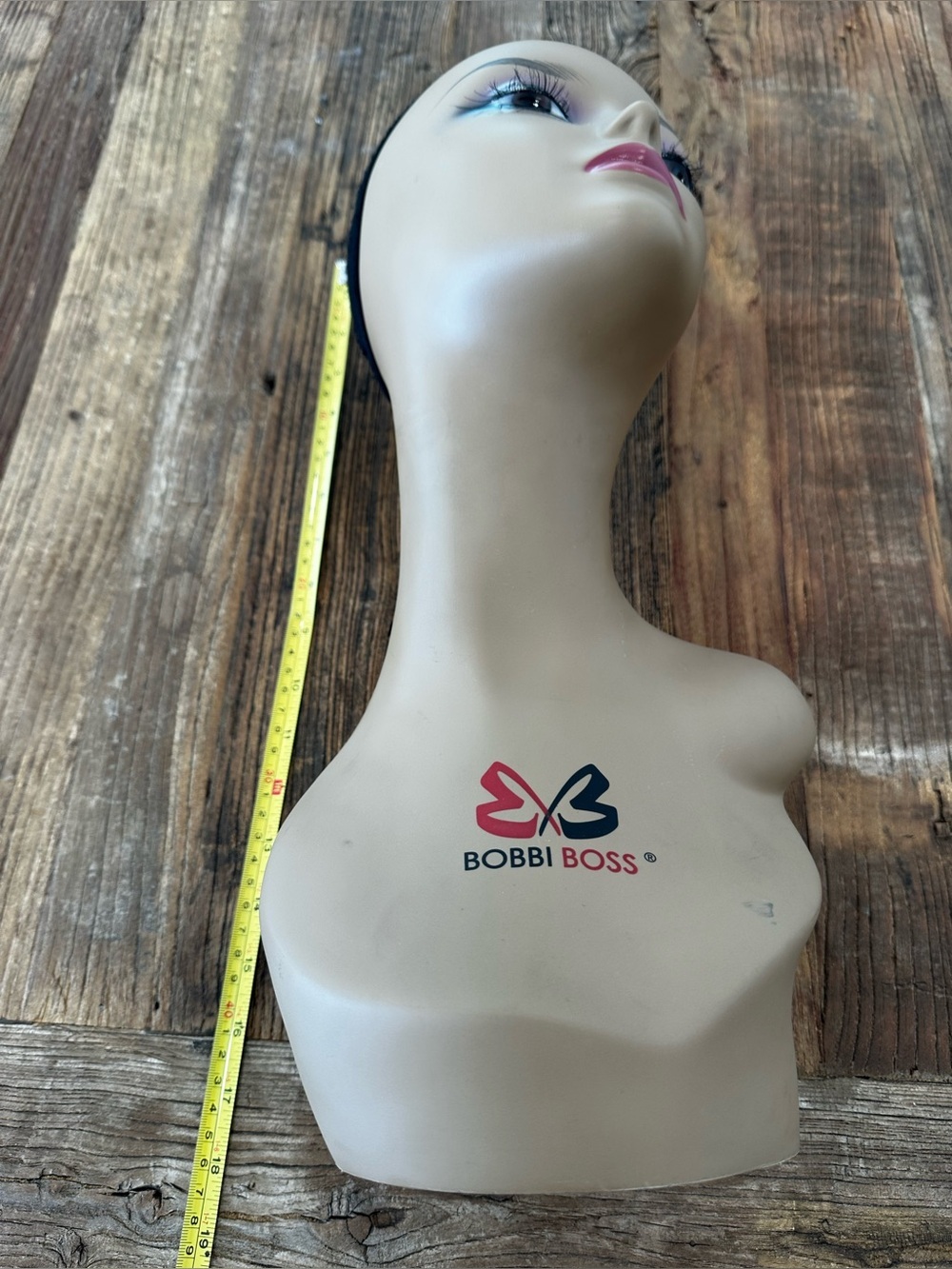 Bobbi Boss Beige Female Mannequin Display Bust - Picture 8 of 9